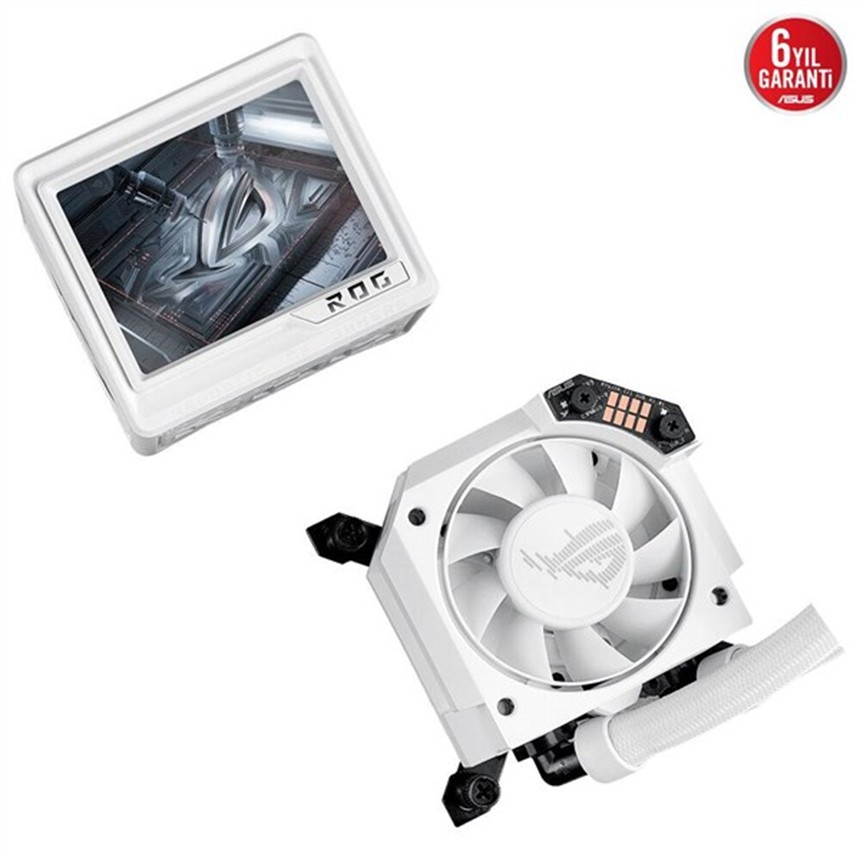 ASUS 360mm ROG RYUJIN III 360 EXTREME WHITE ARGB Sıvı Soğutmalı AM5 ...